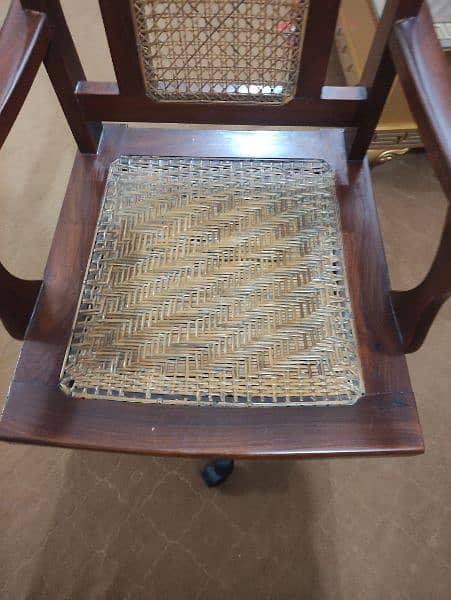 Wooden Durable Revolving Chair For Sale | Office Chair 4