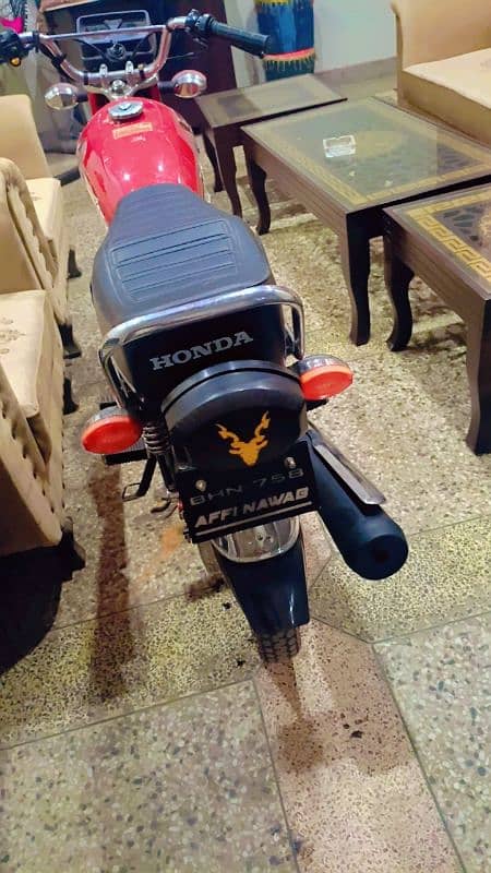 Honda 125 model 2021 good condition 4