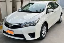 Toyota GLI 2016 available for monthly Rental in Islamabad