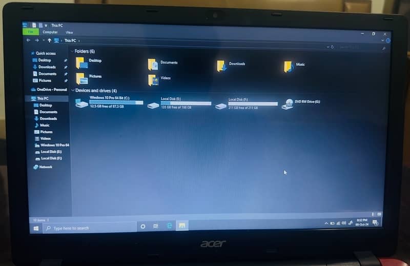 Acer Aspire Laptop E5-571 Core i3 4005U 8