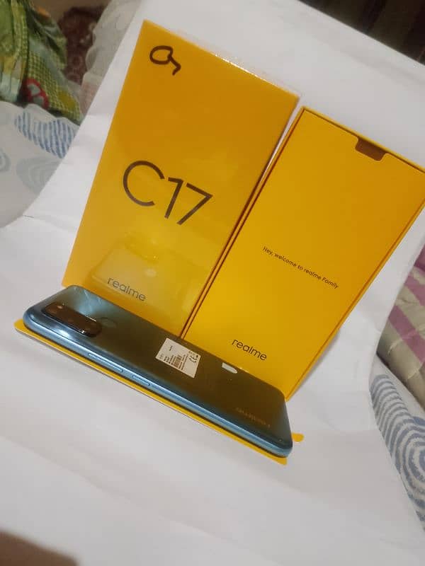 REALME C17 MOBILE PHONE 6GB/128GB BRAND NEW SCRATCH LESS 17