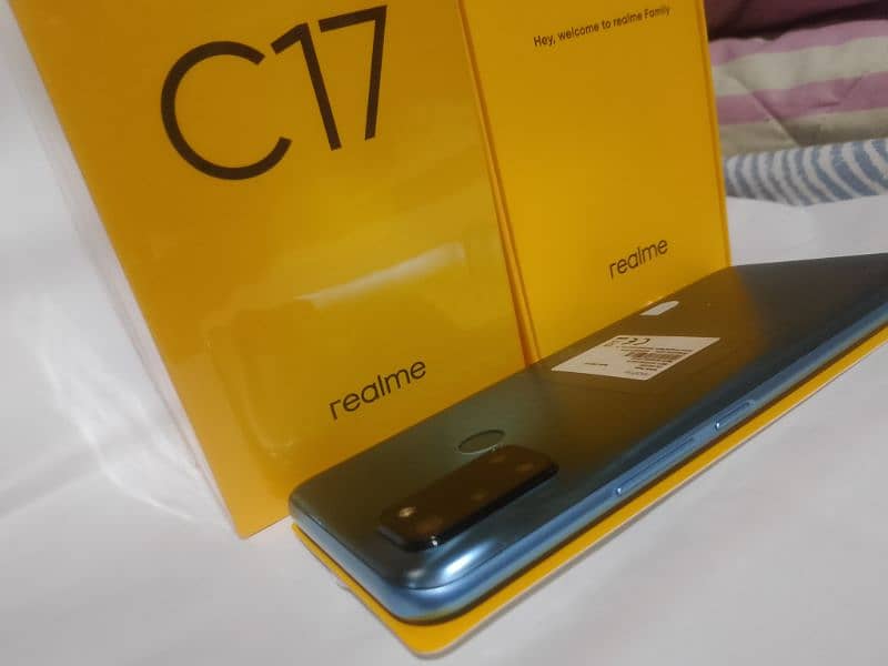 REALME C17 MOBILE PHONE 6GB/128GB BRAND NEW SCRATCH LESS 18