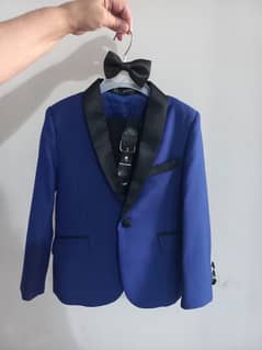 3-4 YEAR SUIT TWO PIECE WITH BOW TIE & BELT