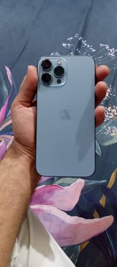 iphone 13 pro max sierra blue 128gb non active jv