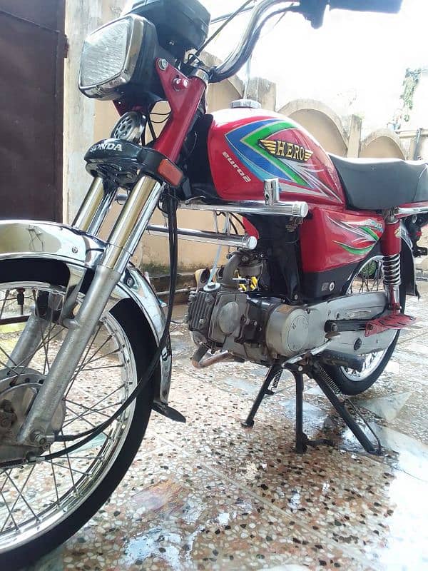 Hero bike in good condition for sell 6