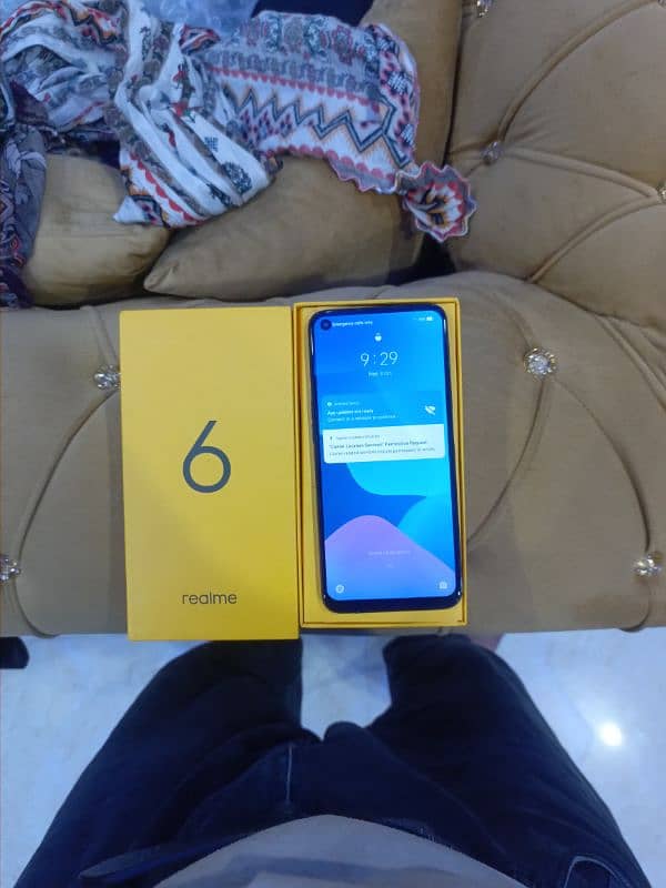 Realme 6 128/8GB Ram with box for sale 16