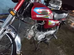 Hi speed 70CC bike is for sell on a negotiable prize