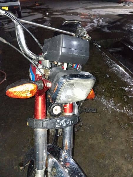 Hi speed 70CC bike is for sell on a negotiable prize 5