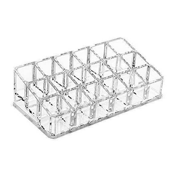 techmanistan -18grid transparent acrylic jewellery & mackup organizee 2