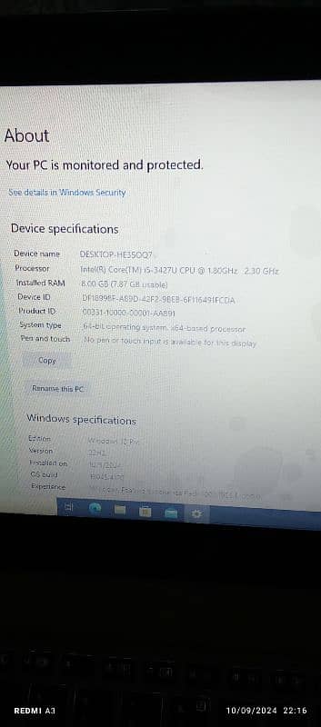 windows laptop HP good condition only batter need to be replaced 5