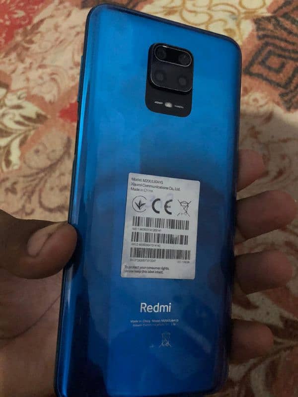 xiaomi redmi note 9S 6gb ram +128rom 3