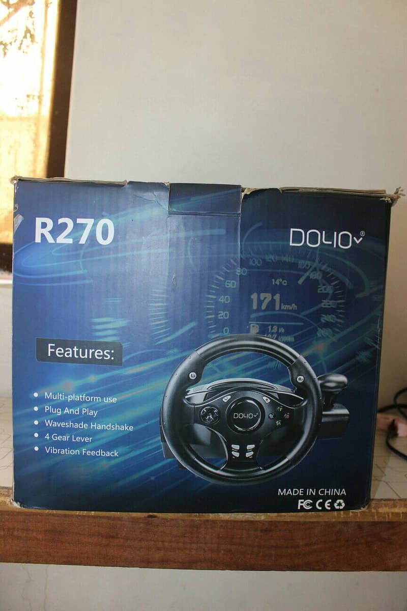 Doyo R270 Gaming Steering Wheel 6