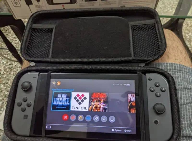 Nintendo Switch with 128GB SD card and all accessories 6