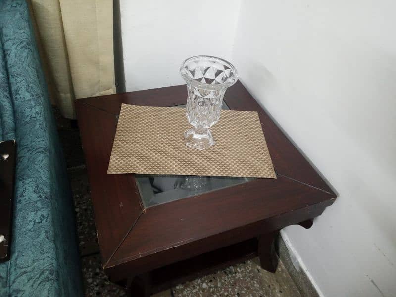 Centre Table with Glass Top (03009810736 Mushtaq Bhatti) 1