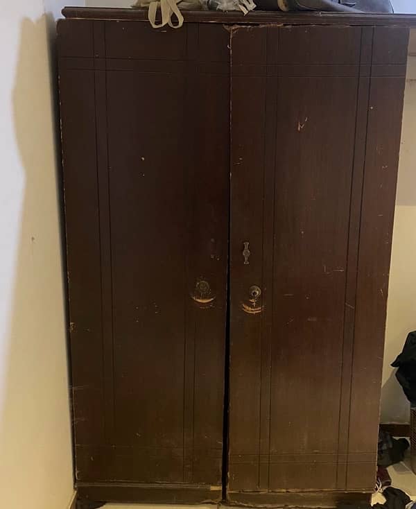 double door wardrobe 1