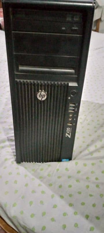 HP Z420 Workstation 16 GB RAM 2 GB Nvidia 128 bits Graphic card 6