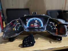 Honda civic Rs Turbo Si blue meter