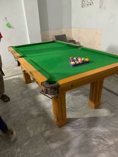 Snooker tables for sale.