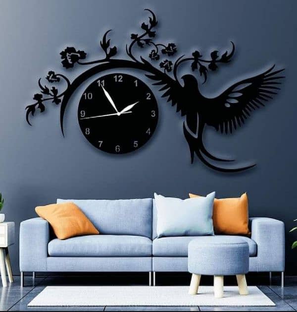 3D Eagle Wall Clock 1