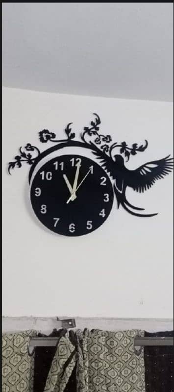 3D Eagle Wall Clock 2