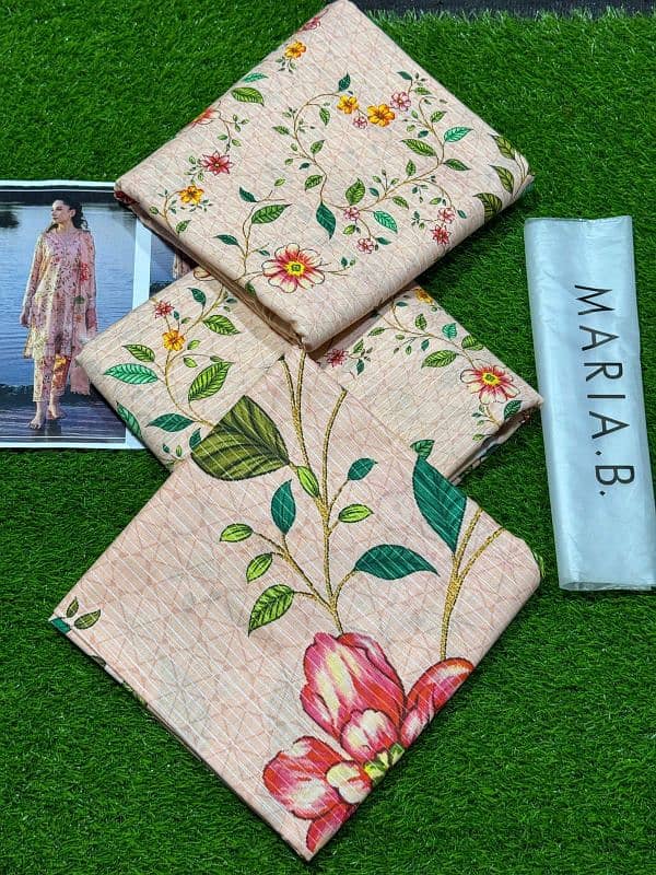 Maria. B Khaddar 3 Pc Unstitched 3