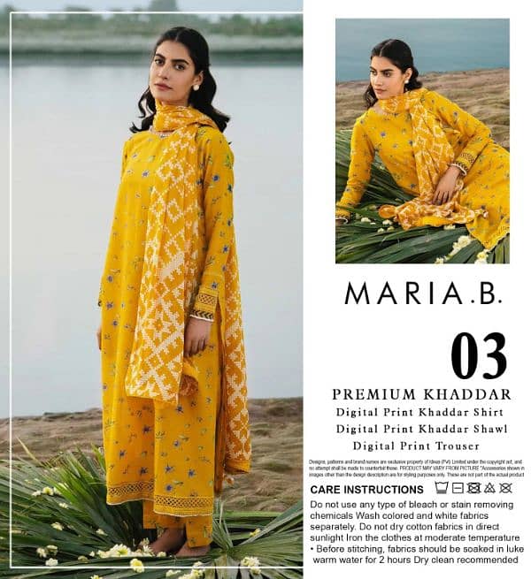 Maria. B Khaddar 3 Pc Unstitched 10