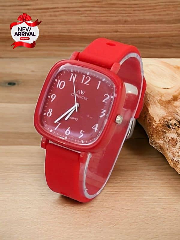 NEW LADIES  RUBBER STRAP WATCH* 2