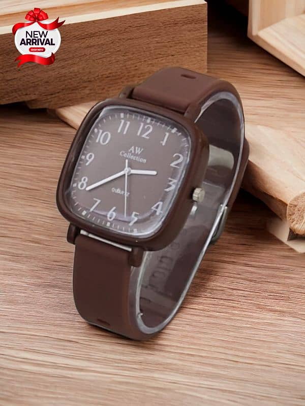 NEW LADIES  RUBBER STRAP WATCH* 3