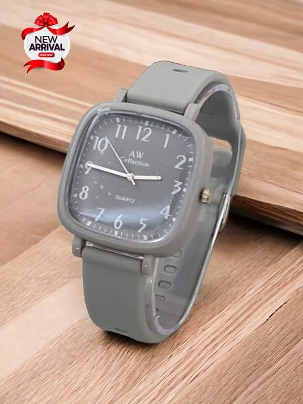 NEW LADIES  RUBBER STRAP WATCH* 5