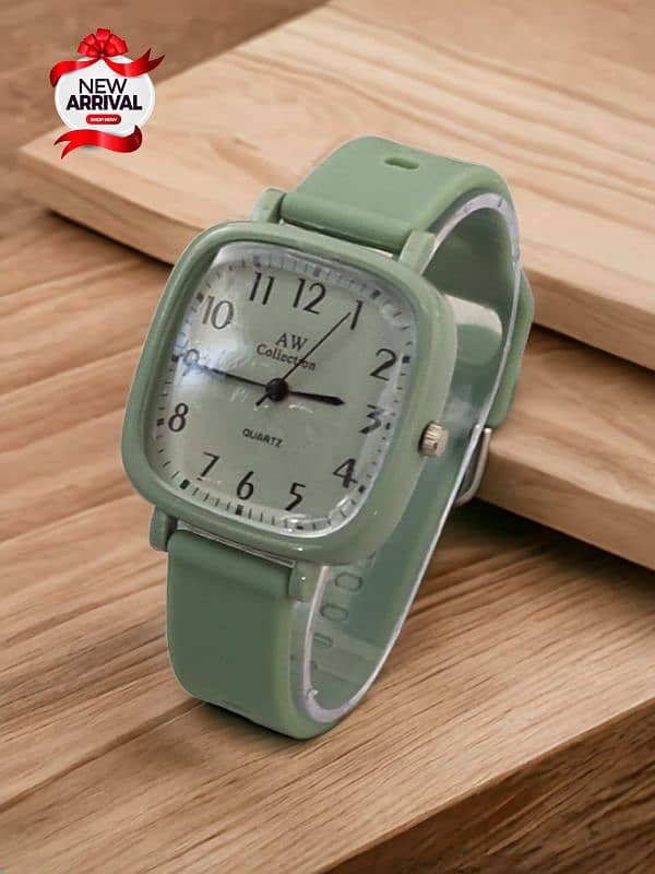 NEW LADIES  RUBBER STRAP WATCH* 9