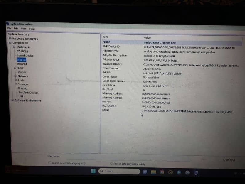 Acer Aspire E5 576 core i5 8th Gen 8