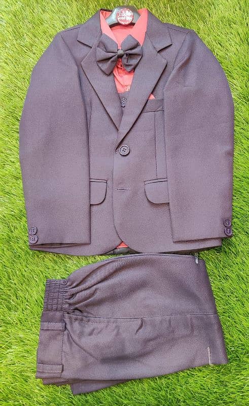 full suit •  Material: Cotton •  Pattern: Plain •  Gender: Boy's 11