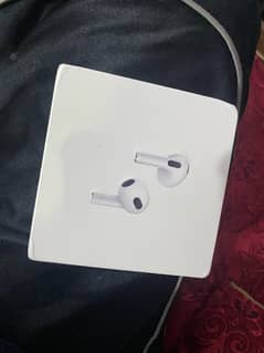 apple air-pods 3rd gernation box packed