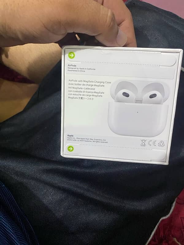 apple air-pods 3rd gernation box packed 3