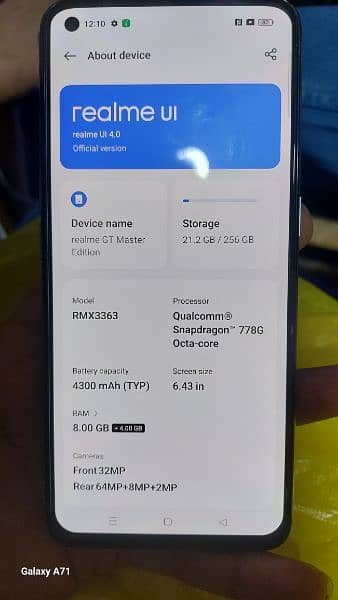 Realme GT Master Edition 8/256 5G 4