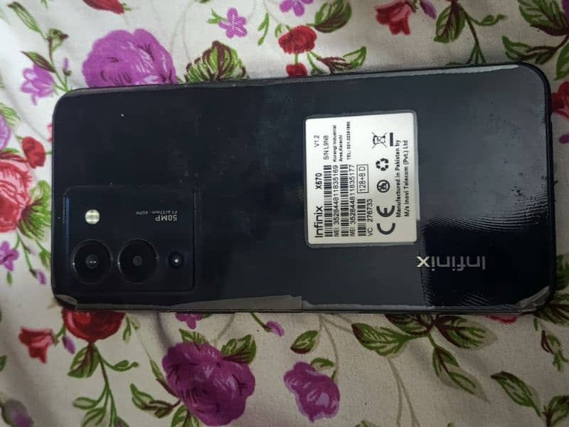 Infinix note 12 box charger 1