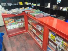 Stationery store racks with counter 0