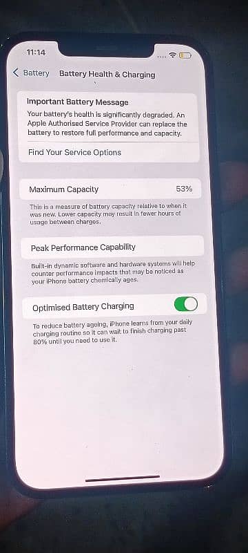 iphone 12pro max non pta 128GB factory unlocked battery health 53% 4