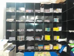 6 racks best for stores. Especially stationery stores