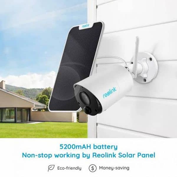 reolink wifi camera with solor panal 2