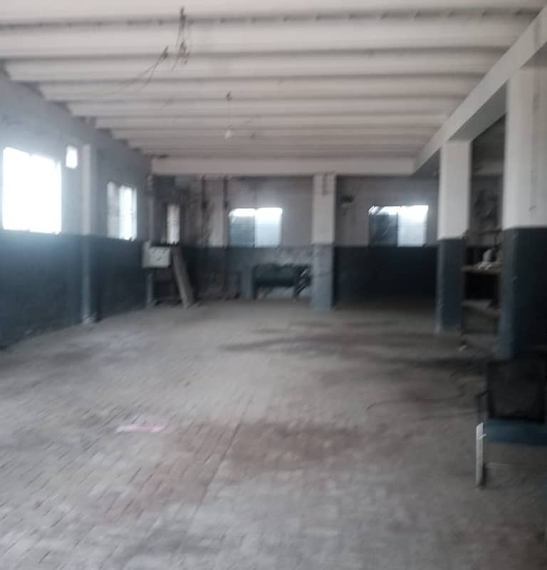 18000 sq. ft. Factory available For Rent on Multan road Lahore 6