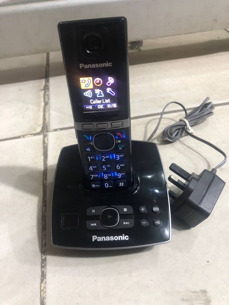 Panason Cordless Phone kx tg8061e 5 handset Wireless Intercom 3