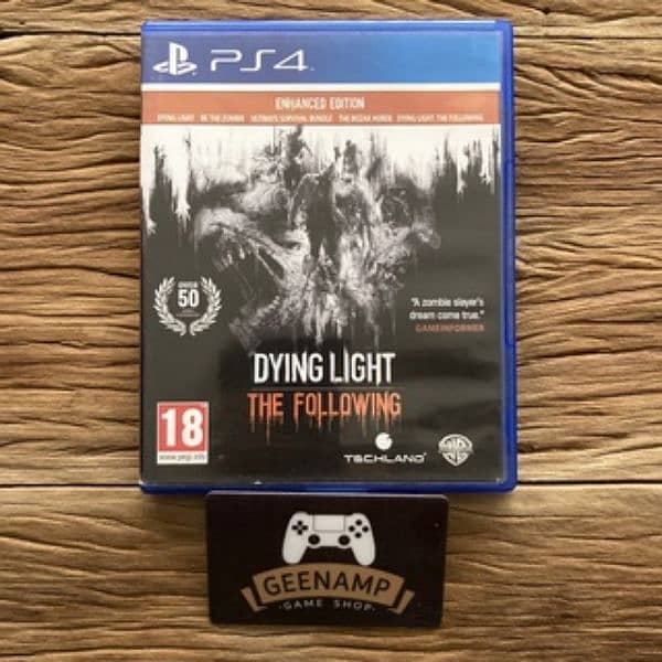 DYING LIGHT THE FOLLOWING ENHANCED EDITION PS4 DISK 1