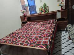 King size bed available for sale without mattress