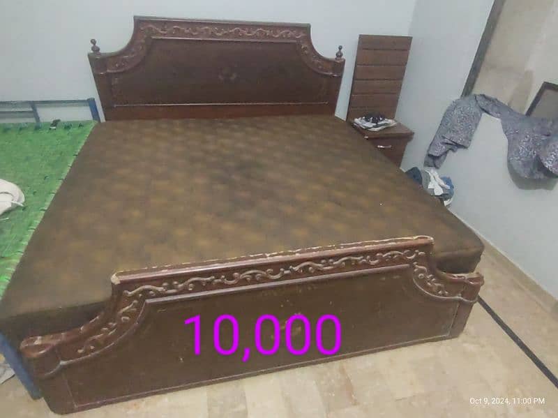 02 Safa, King Size Bed and Computer Chair - Shifting deal 0