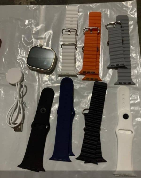 S100 ultra 2 smart watch 7 straps 3