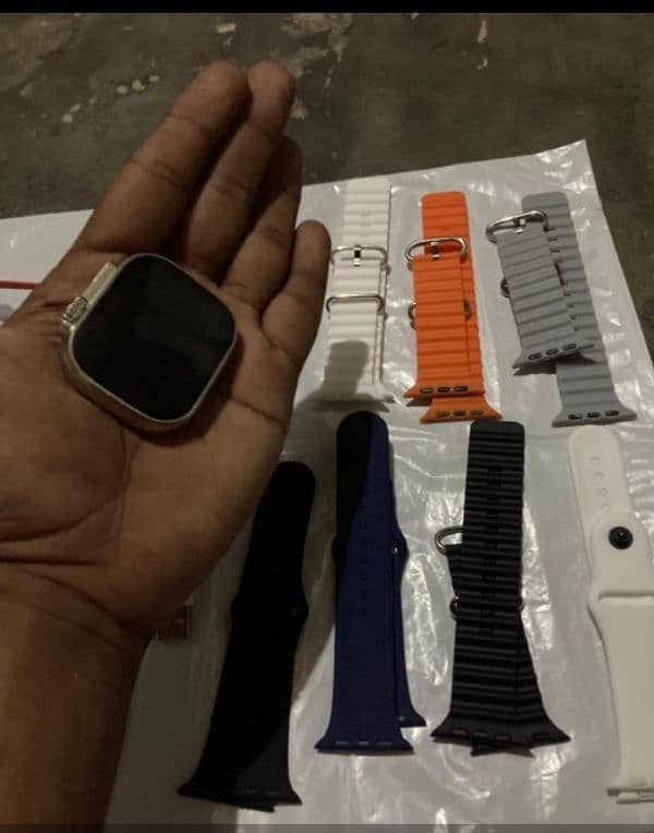 S100 ultra 2 smart watch 7 straps 4