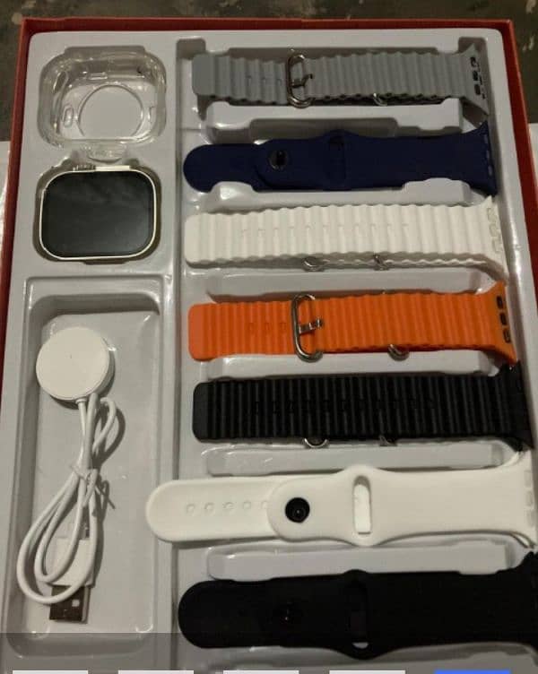 S100 ultra 2 smart watch 7 straps 5