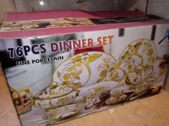 new dinner set 72 pieces