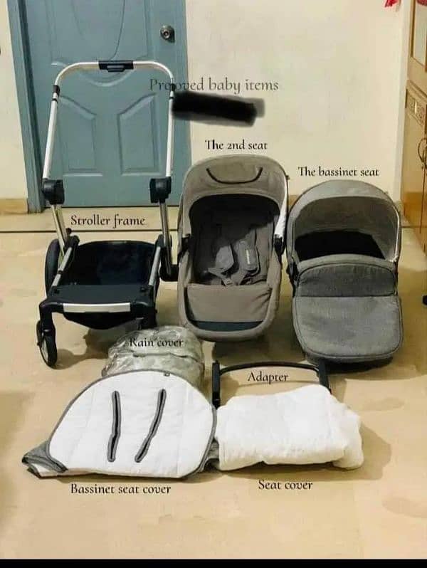 Mother Care Orignal Car Seat/Pram/Stroller 3